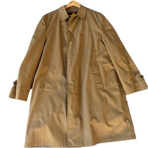 Men's‎ Vintage Gleneagles Trench Coat. Size 42L With Zip out Liner